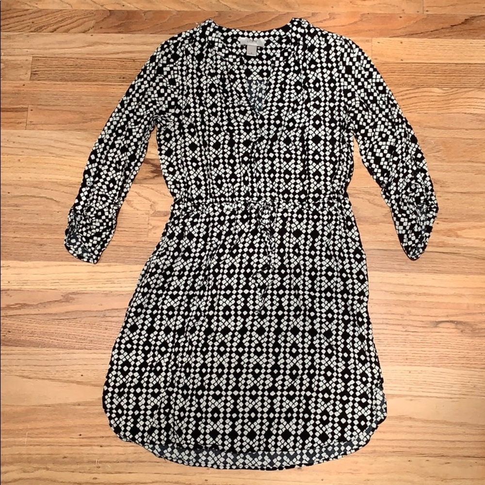 Loft Outlet drawstring summer dress (S)